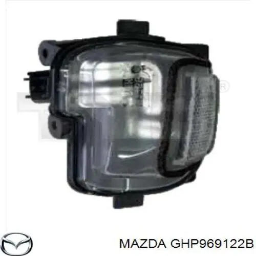 Luz intermitente de retrovisor exterior derecho para Mazda 3 (BM, BN)