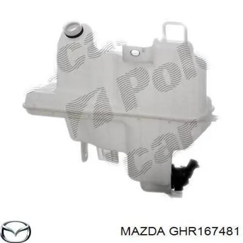 Comprar GHR167481 Mazda Depósito de limpiaparabrisas