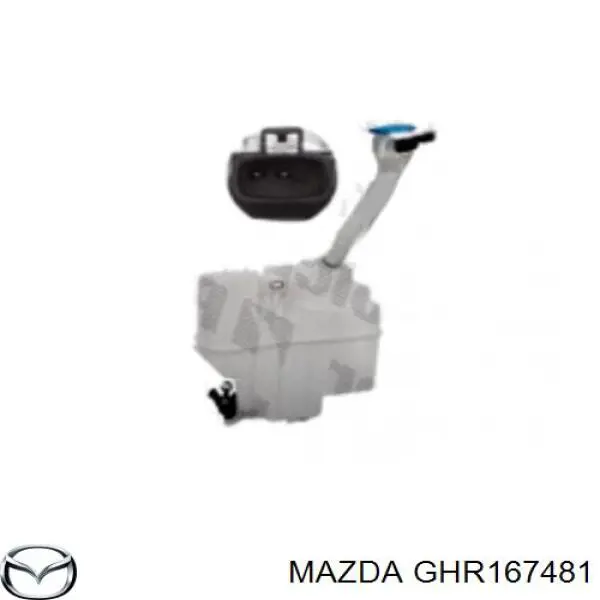 Depósito de limpiaparabrisas GHR167481 Mazda