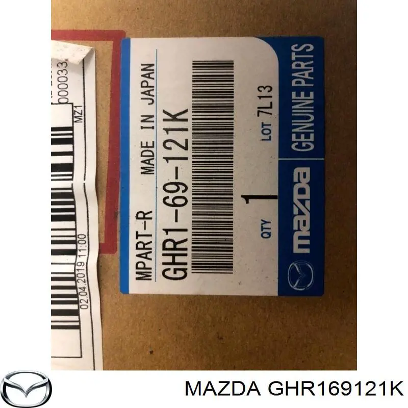 GHR169121K Mazda