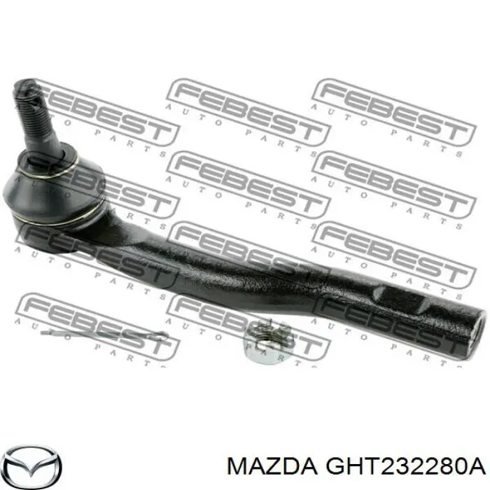 Rótula de barra de acoplamiento Mazda GHT232280A precio, desde 17,09 EUR