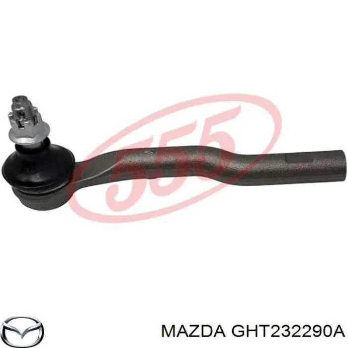 GHT232290A Mazda rótula barra de acoplamiento exterior