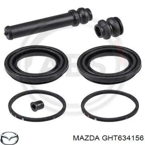 GHT634156 Mazda casquillo de barra estabilizadora delantera
