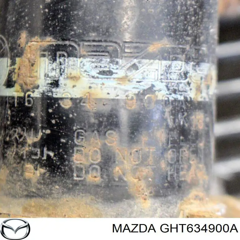 Amortiguador delantero izquierdo GHT634900A Mazda