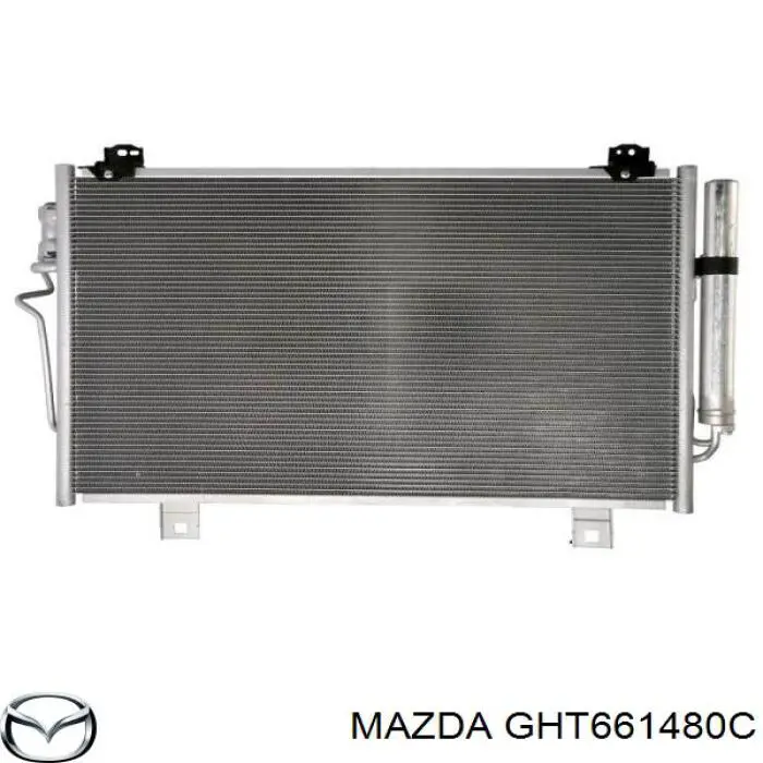 GHT661480C Mazda condensador aire acondicionado