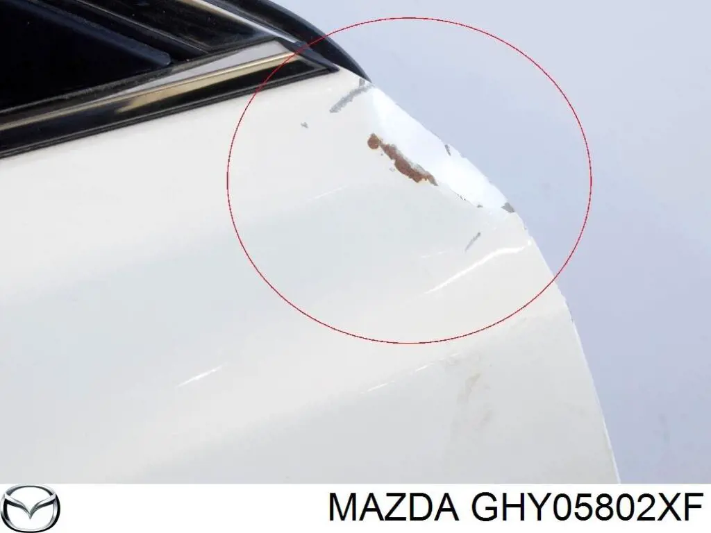 GHY05802XD Mazda puerta delantera derecha