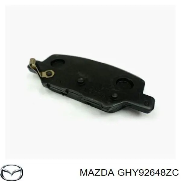 GHY92648ZC Mazda pastillas de freno traseras