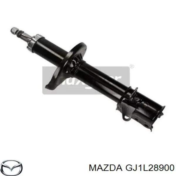 GJ1L28900 Mazda amortiguador trasero izquierdo