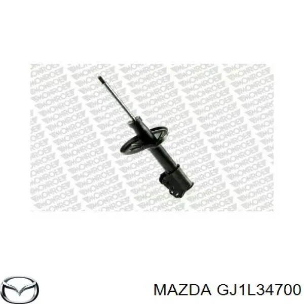 GJ1L34700 Mazda amortiguador delantero izquierdo