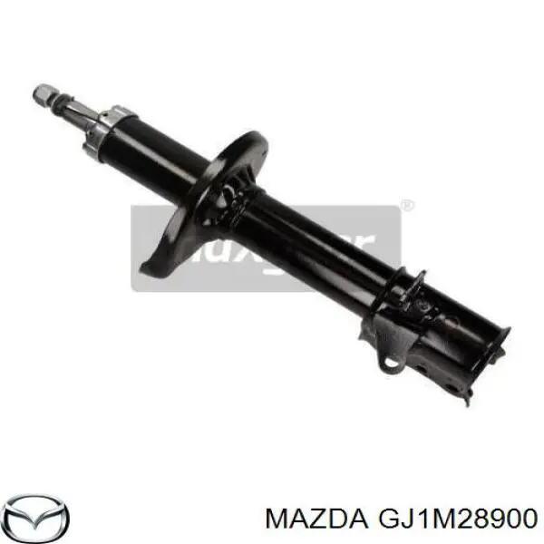 GJ1M28900 Mazda amortiguador trasero izquierdo