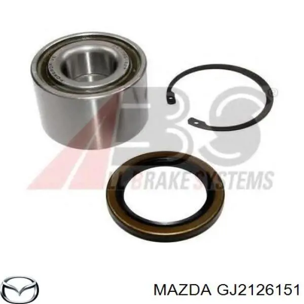 GJ2126151 Mazda cojinete de rueda trasero