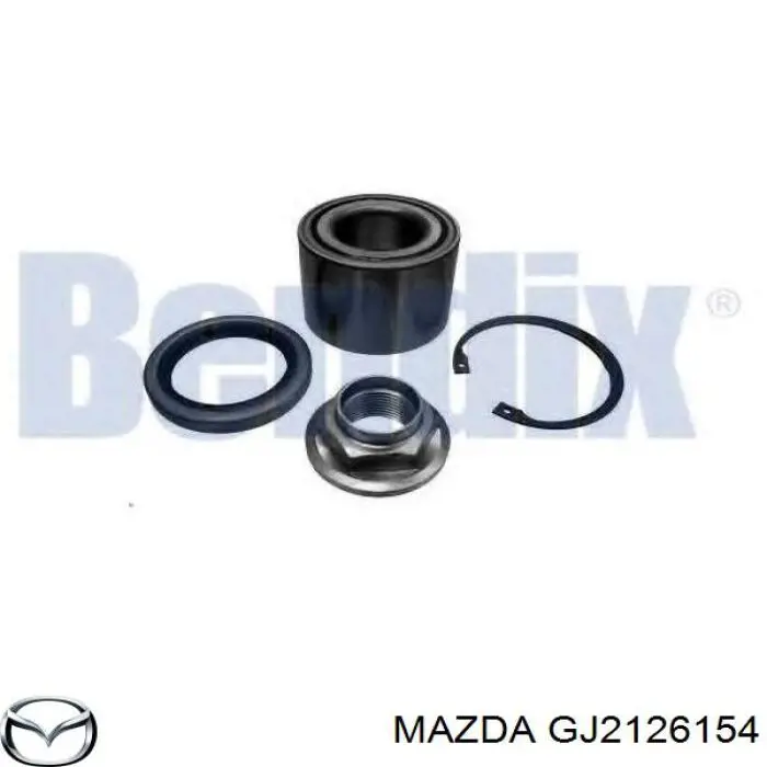 GJ2126154 Mazda anillo reten de transmision