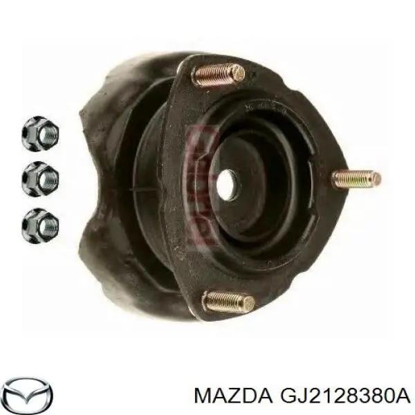Soporte amortiguador trasero para Mazda 626 (GD)