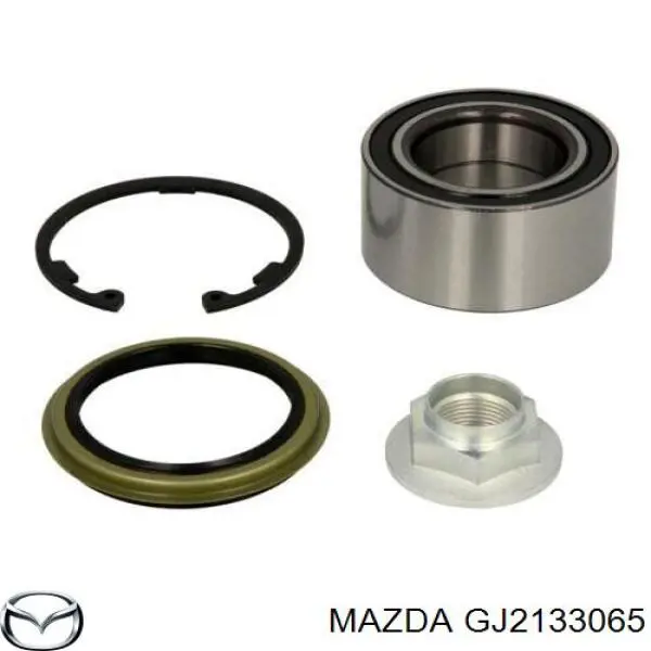 GJ2133065 Mazda anillo retén, cubo de rueda delantero