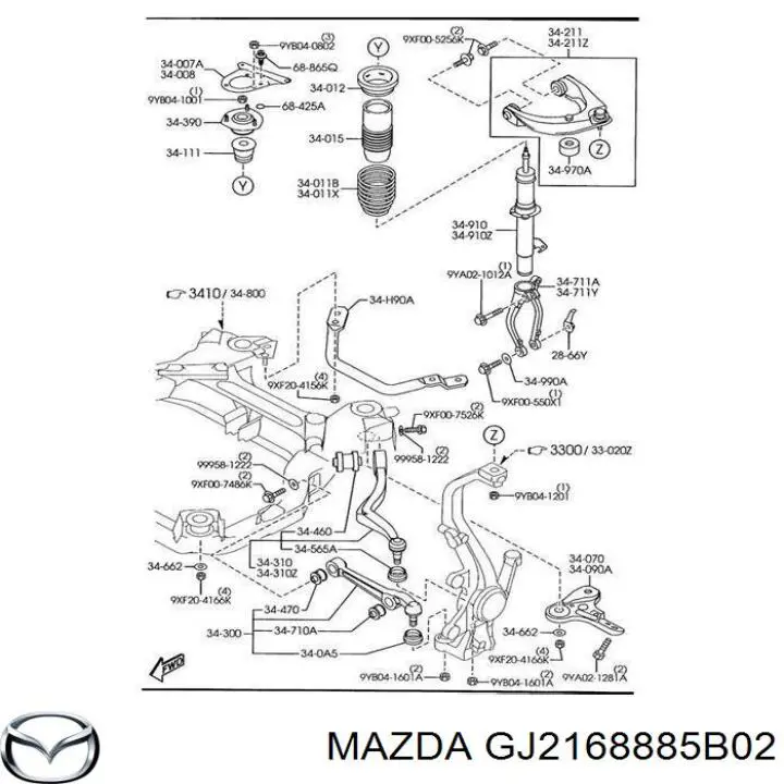 GJ2168885B12 Mazda