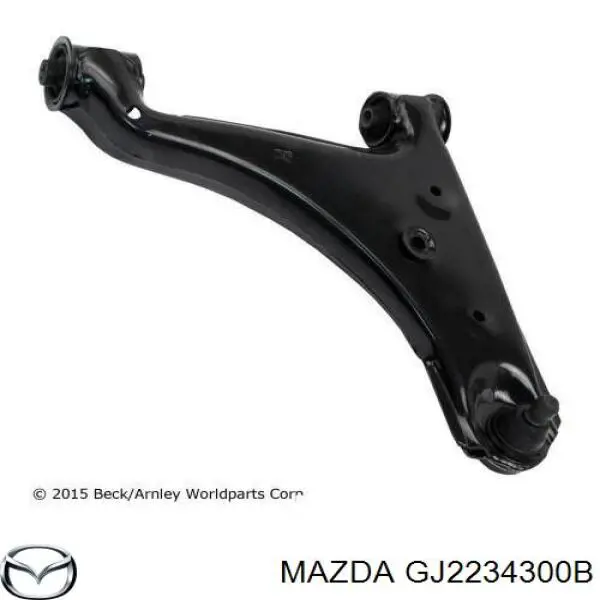 Brazo inferior derecho de la suspensión delantera Mazda GJ2234300B precio, desde 66,63 EUR