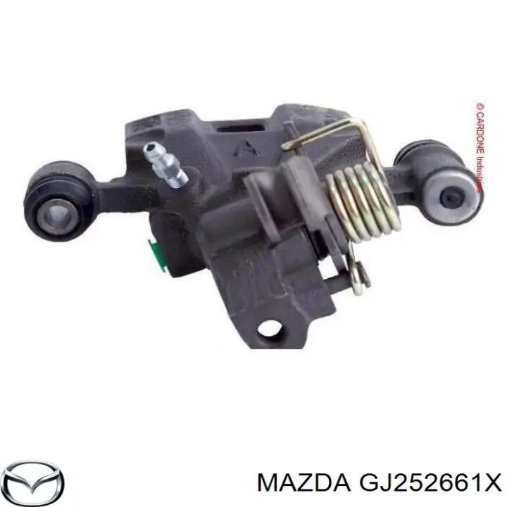 Pinza de freno trasero derecho para Mazda 626 (GD)