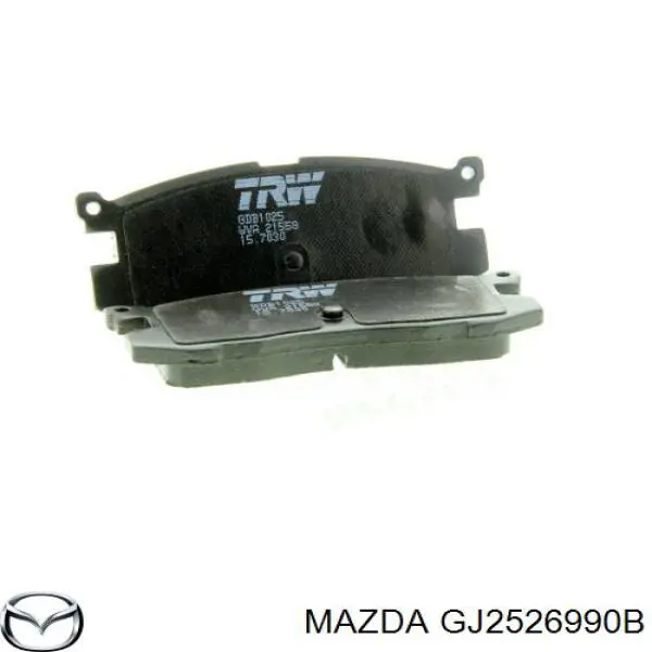 Pinza de freno trasera izquierda para Mazda 626 (GD)