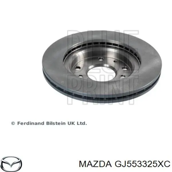 Disco de freno GJ553325XC Mazda