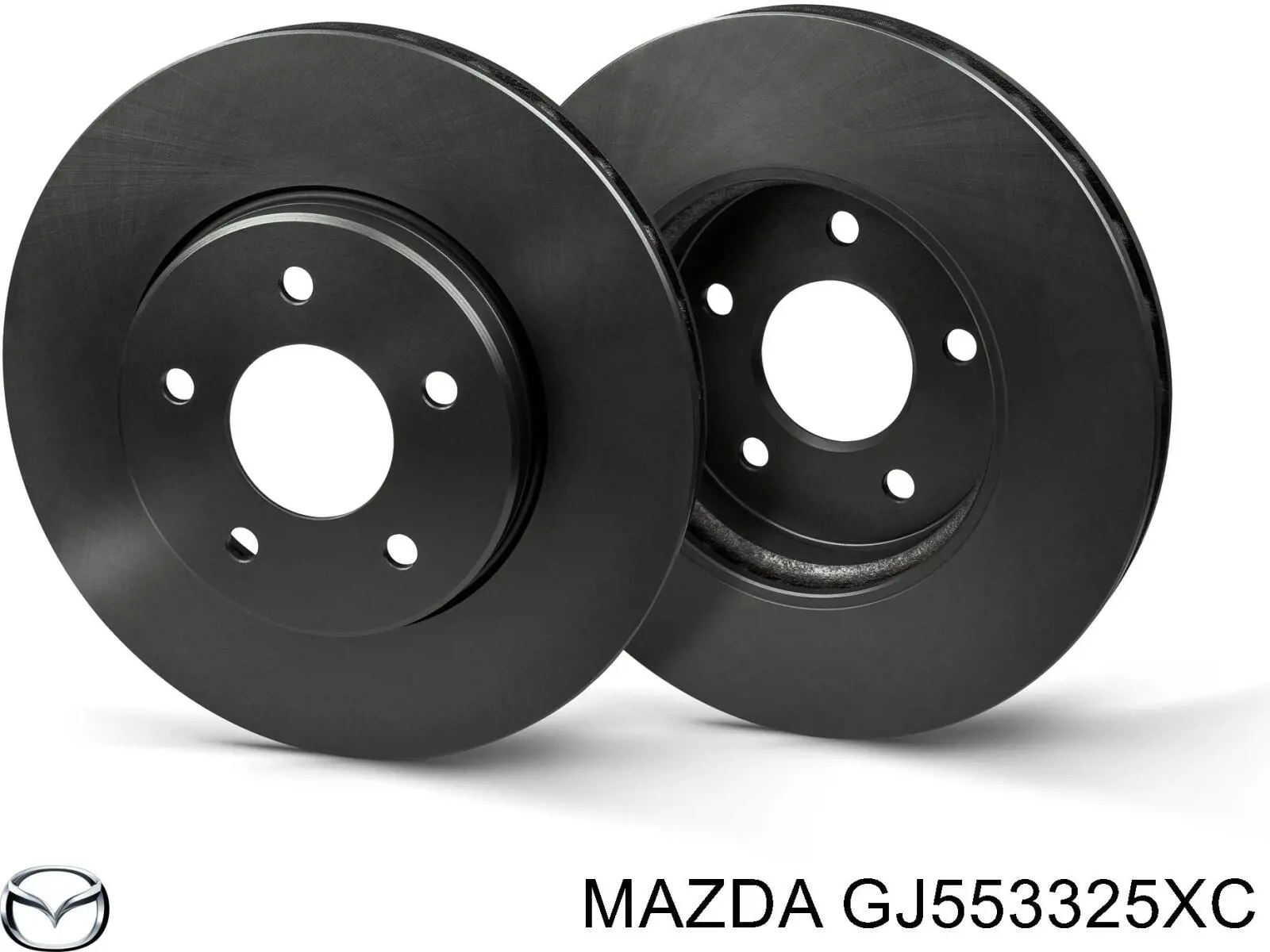 Comprar GJ553325XC Mazda Freno de disco delantero