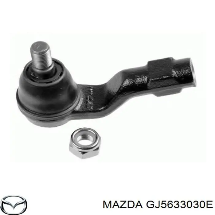 GJ5633030E Mazda muñón del eje, suspensión de rueda, delantero izquierdo