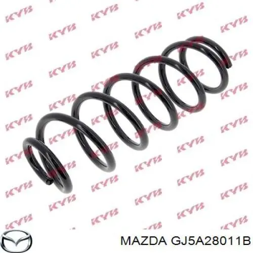 Comprar GJ5A28011B Mazda Muelle de eje trasero