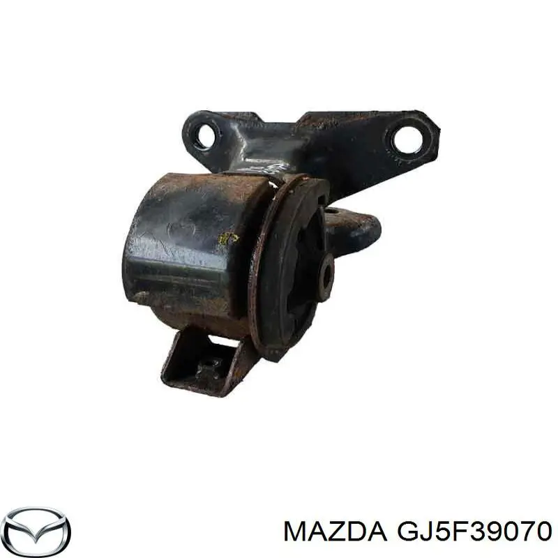GJ5F39070 Mazda soporte motor izquierdo