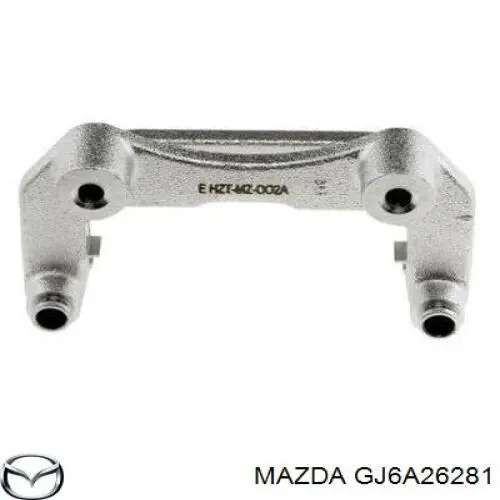 Comprar GJ6A26281 Mazda Soporte de la pinza de freno trasera