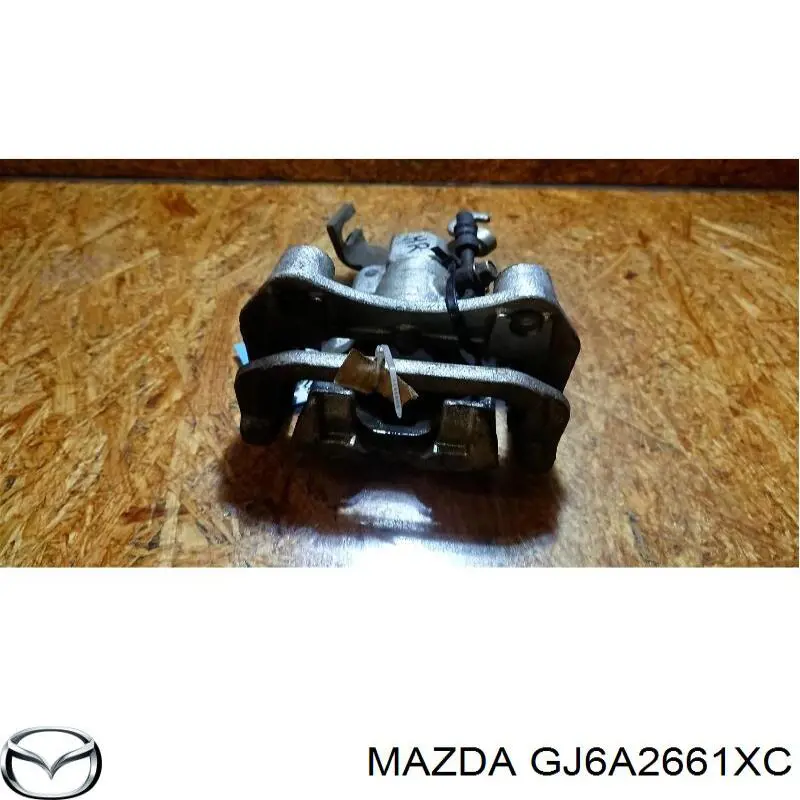 Comprar GJ6A2661XC Mazda Pinza de freno trasera derecha