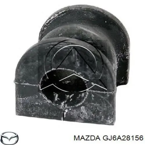 GJ6A28156 Mazda casquillo de barra estabilizadora trasera