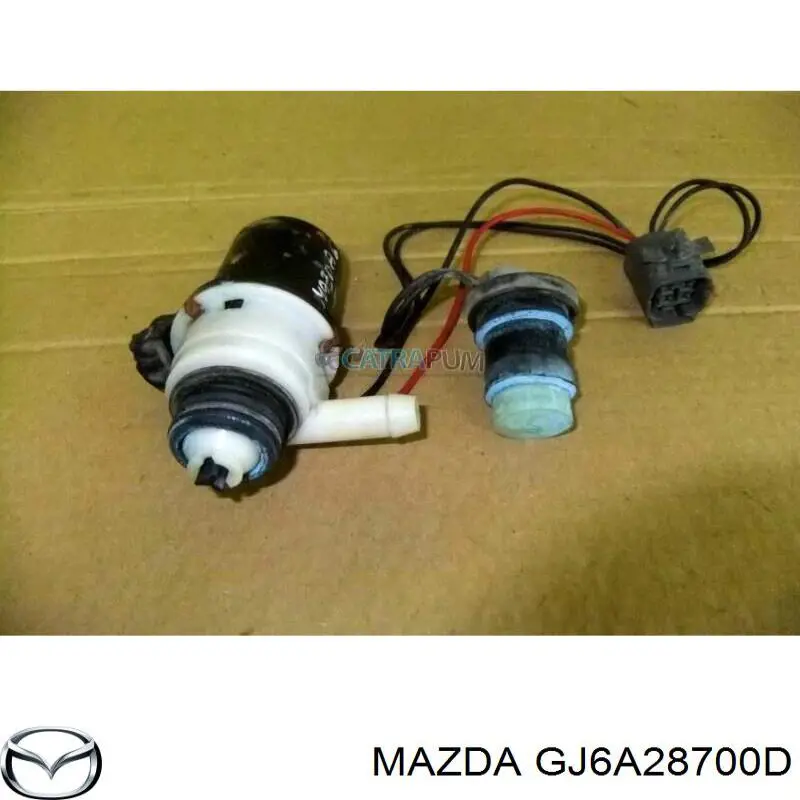 Amortiguadores traseros Mazda GJ6A28700D