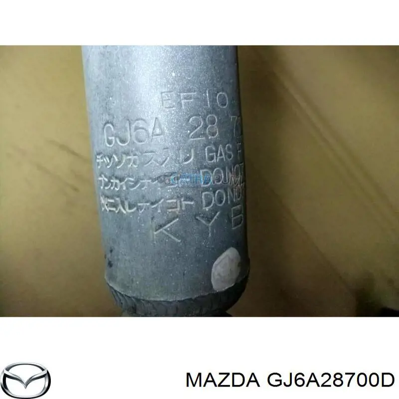 GJ6A28700D Mazda amortiguador trasero