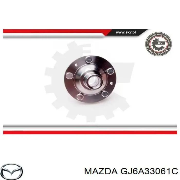 Buje de rueda Metalcaucho 90423