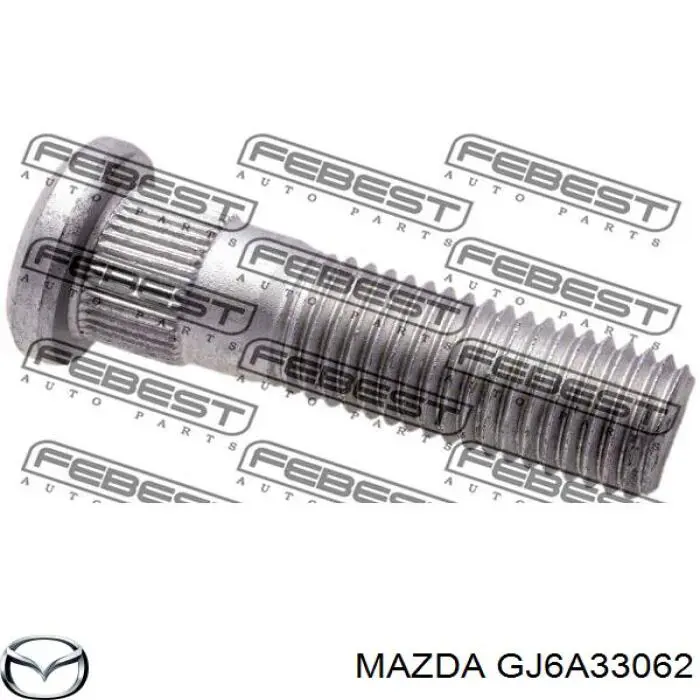 Espárrago de rueda delantero Mazda GJ6A33062 precio, desde 3,01 EUR