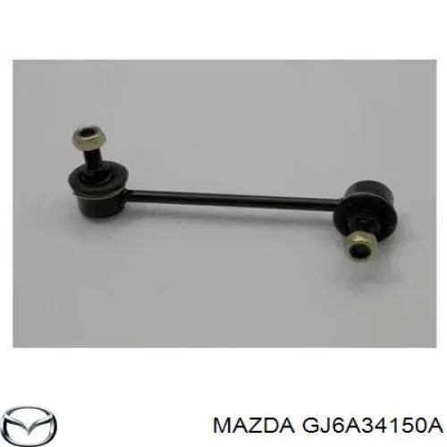 GJ6A34150A Mazda barra estabilizadora delantera derecha