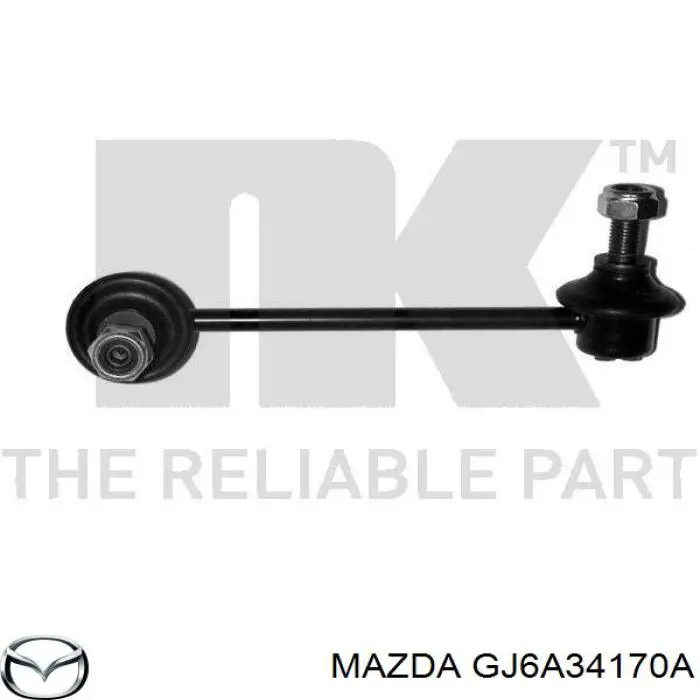 Comprar GJ6A34170A Mazda Bieleta estabilizadora delantera izquierda