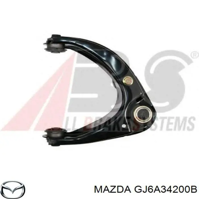 GJ6A34200B Mazda barra oscilante, suspensión de ruedas delantera, superior derecha