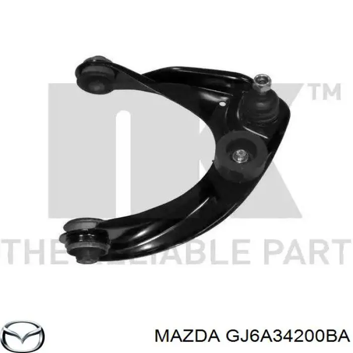 GJ6A34200BA Mazda silentblock de brazo de suspensión delantero superior