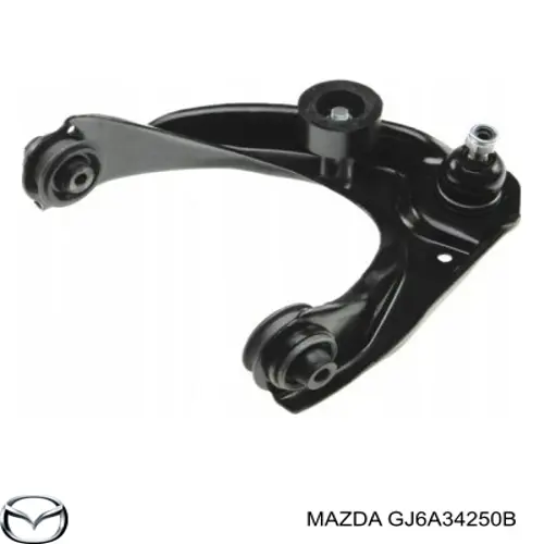 Brazo superior izquierdo de la suspensión delantera GJ6A34250B Mazda