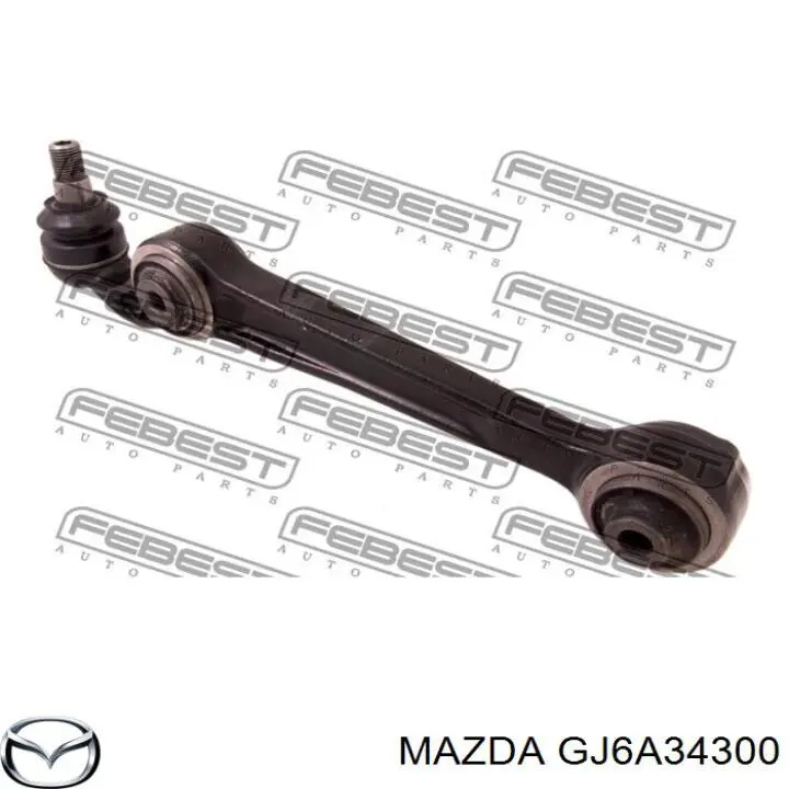 GJ6A34300 Mazda barra oscilante, suspensión de ruedas delantera, inferior izquierda/derecha