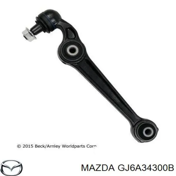 Comprar GJ6A34300B Mazda Brazo inferior izquierdo/derecho de suspensión delantera