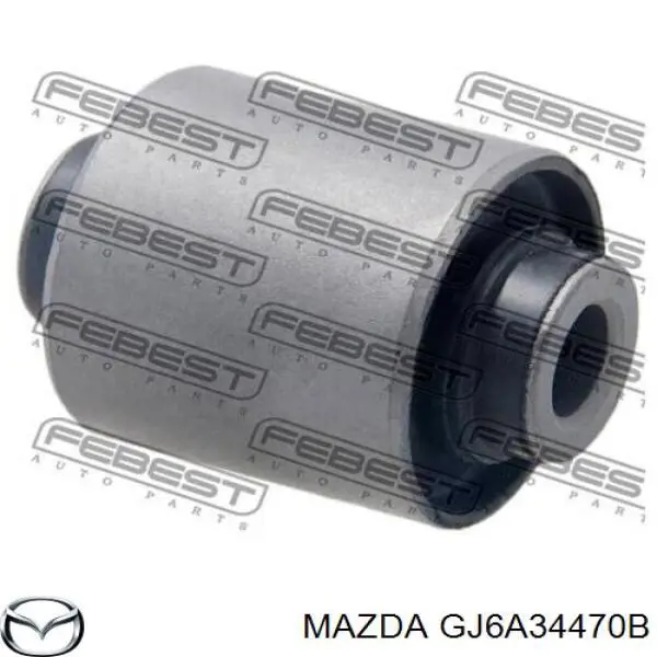 GJ6A34470B Mazda Silentblock de brazo de suspensión delantero inferior