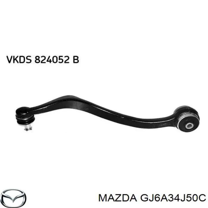 Brazo inferior izquierdo de la suspensión delantera Mazda GJ6A34J50C precio, desde 62,44 EUR
