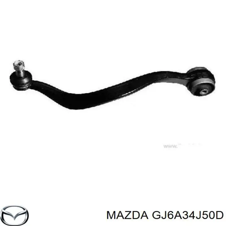 GJ6A34J50D Mazda barra oscilante, suspensión de ruedas delantera, inferior izquierda