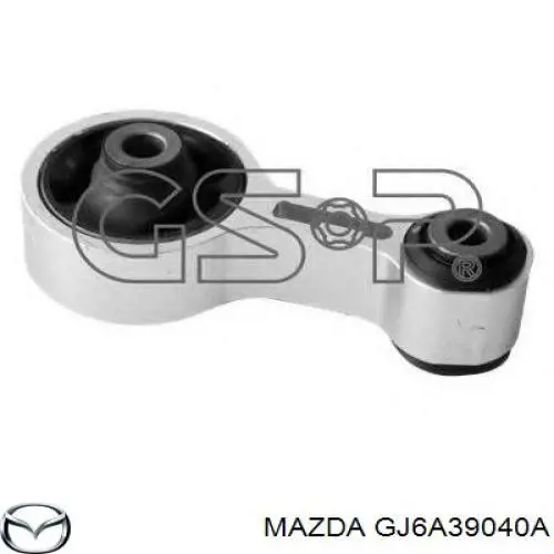 GJ6A39040A Mazda soporte de motor trasero