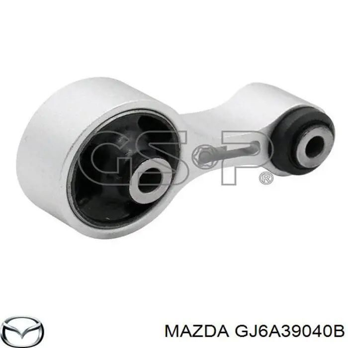 GJ6A39040B Mazda soporte de motor trasero