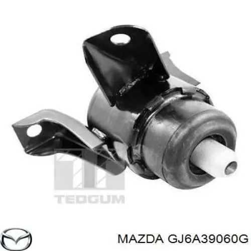 GJ6A39060G Mazda Soporte de motor derecho