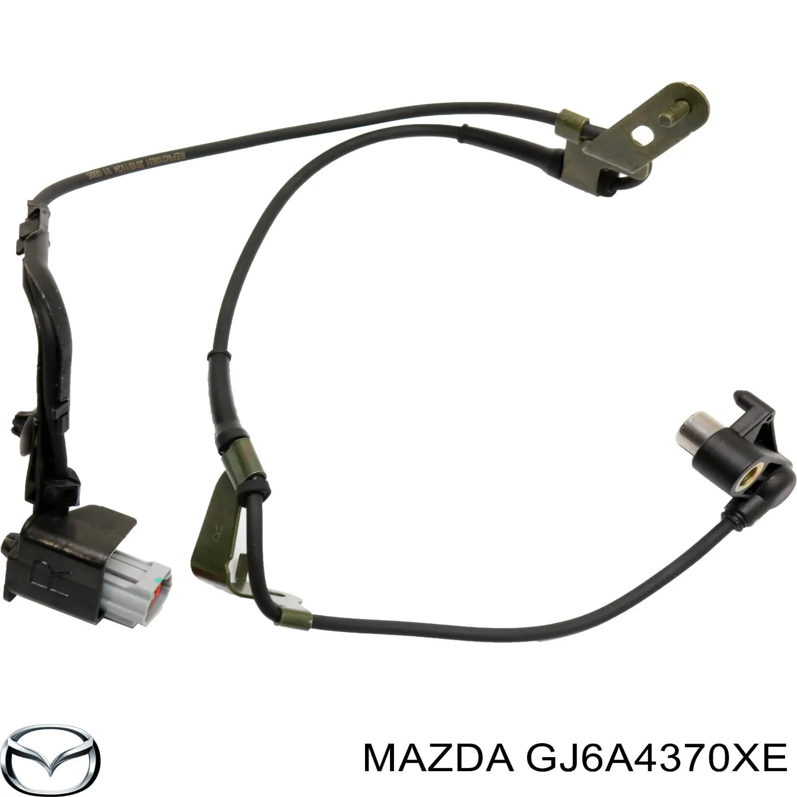 GJ6A4370XE Mazda sensor abs delantero derecho