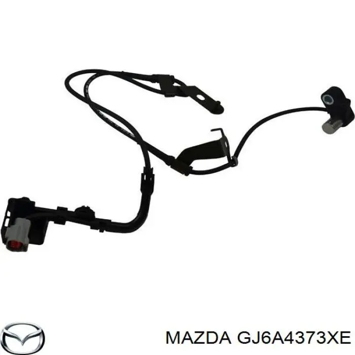 GJ6A4373XE Mazda sensor abs delantero izquierdo