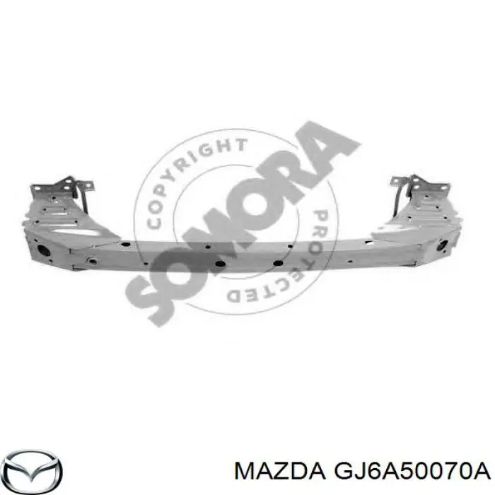 Comprar GJ6A50070A Mazda Refuerzo parachoque delantero